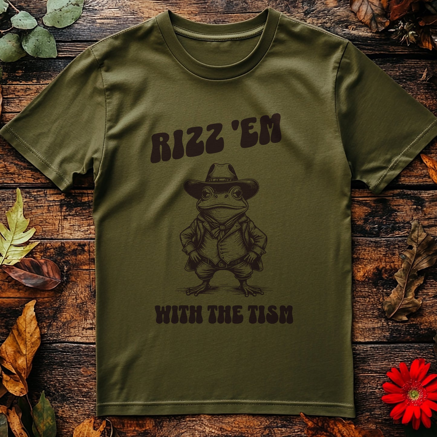 Rizz Em Frog T-Shirt