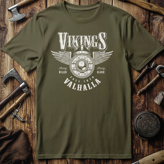 Shield And Wings Viking T-shirt