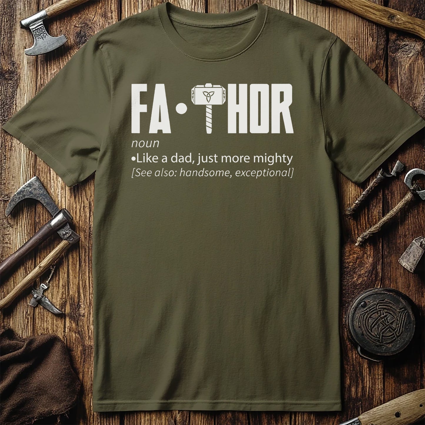 Fa Thor Text T-Shirt