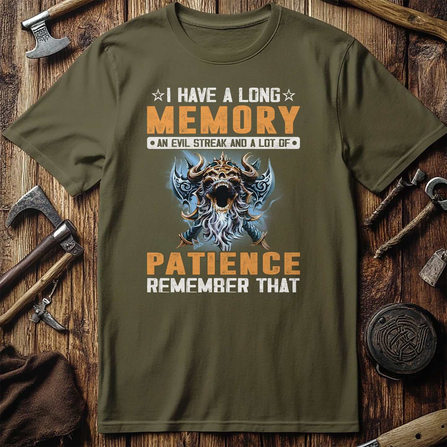 "I Have A Long Memory" Lion T-Shirt