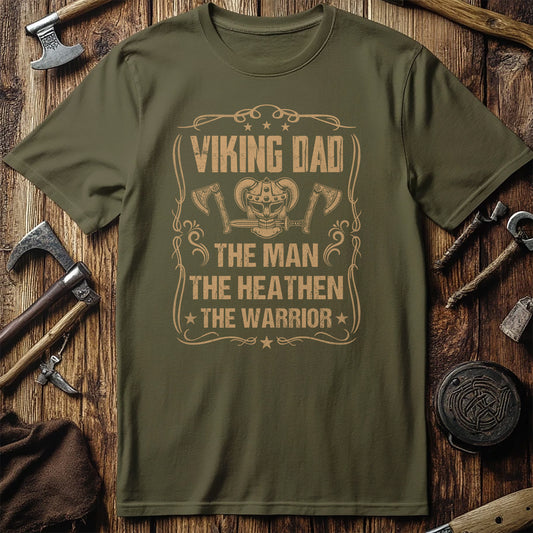 Viking Dad The Man Funny T-Shirt