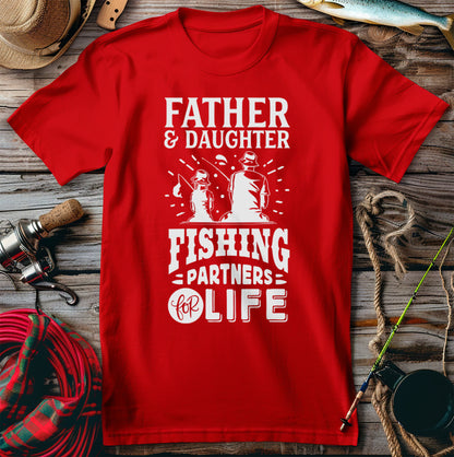 Father and Daughter Fishing T-Shirt