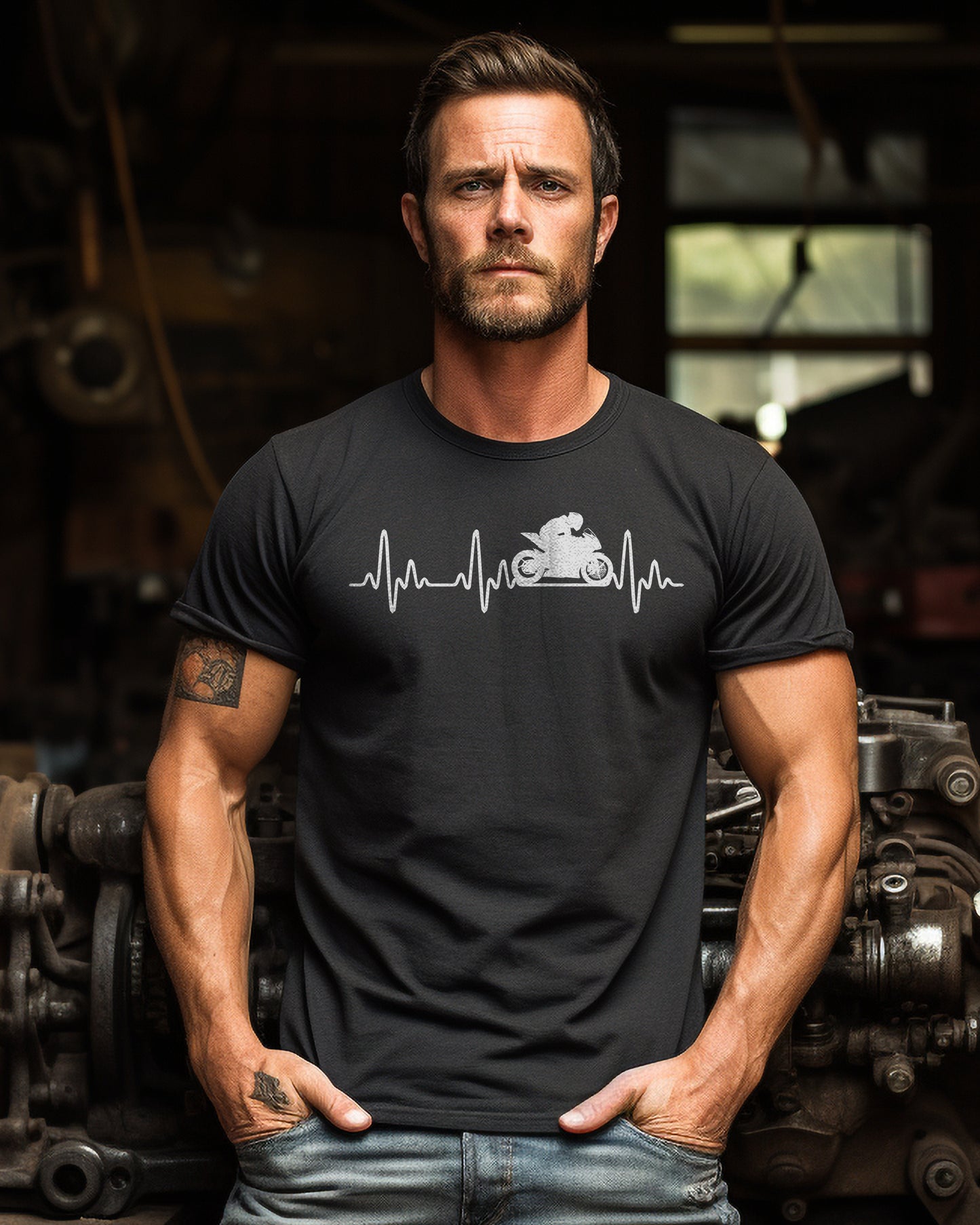 SportsBike Heartbeat T-Shirt