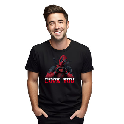 Deadpool Love F**K Funny Men's