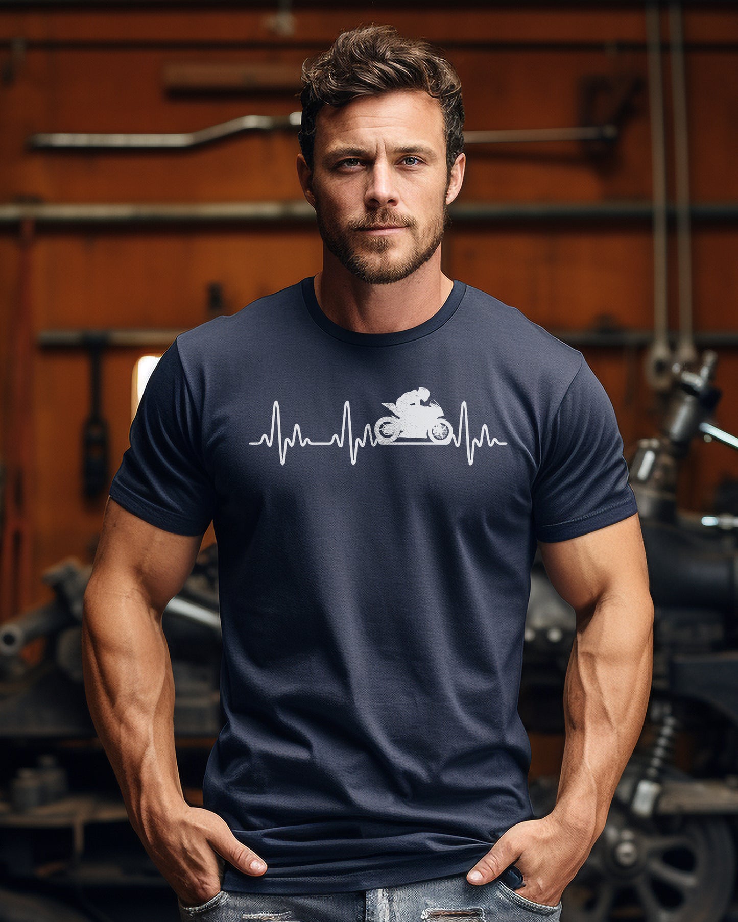 SportsBike Heartbeat T-Shirt