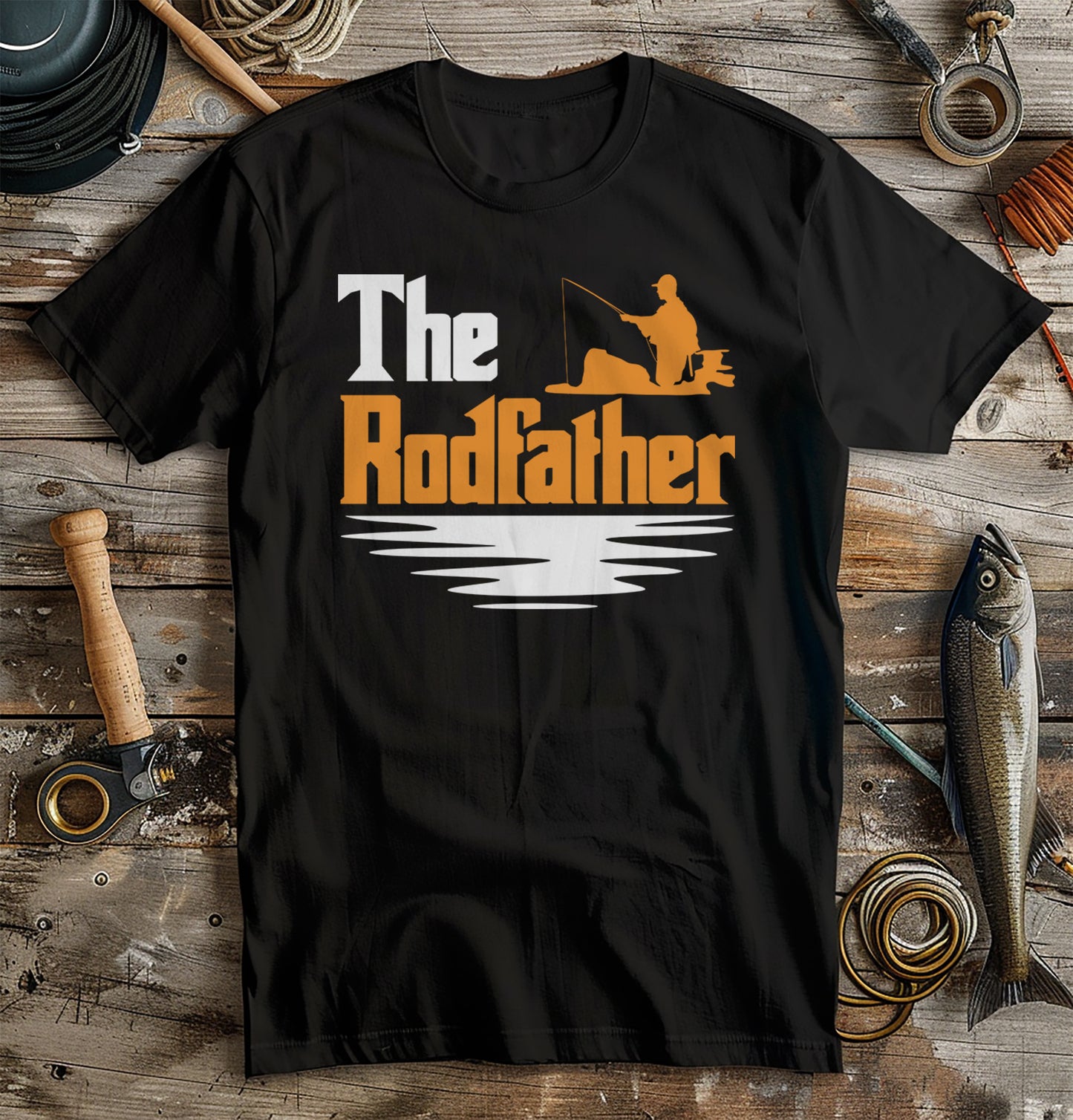 The Rod Father Fishing T-Shirt