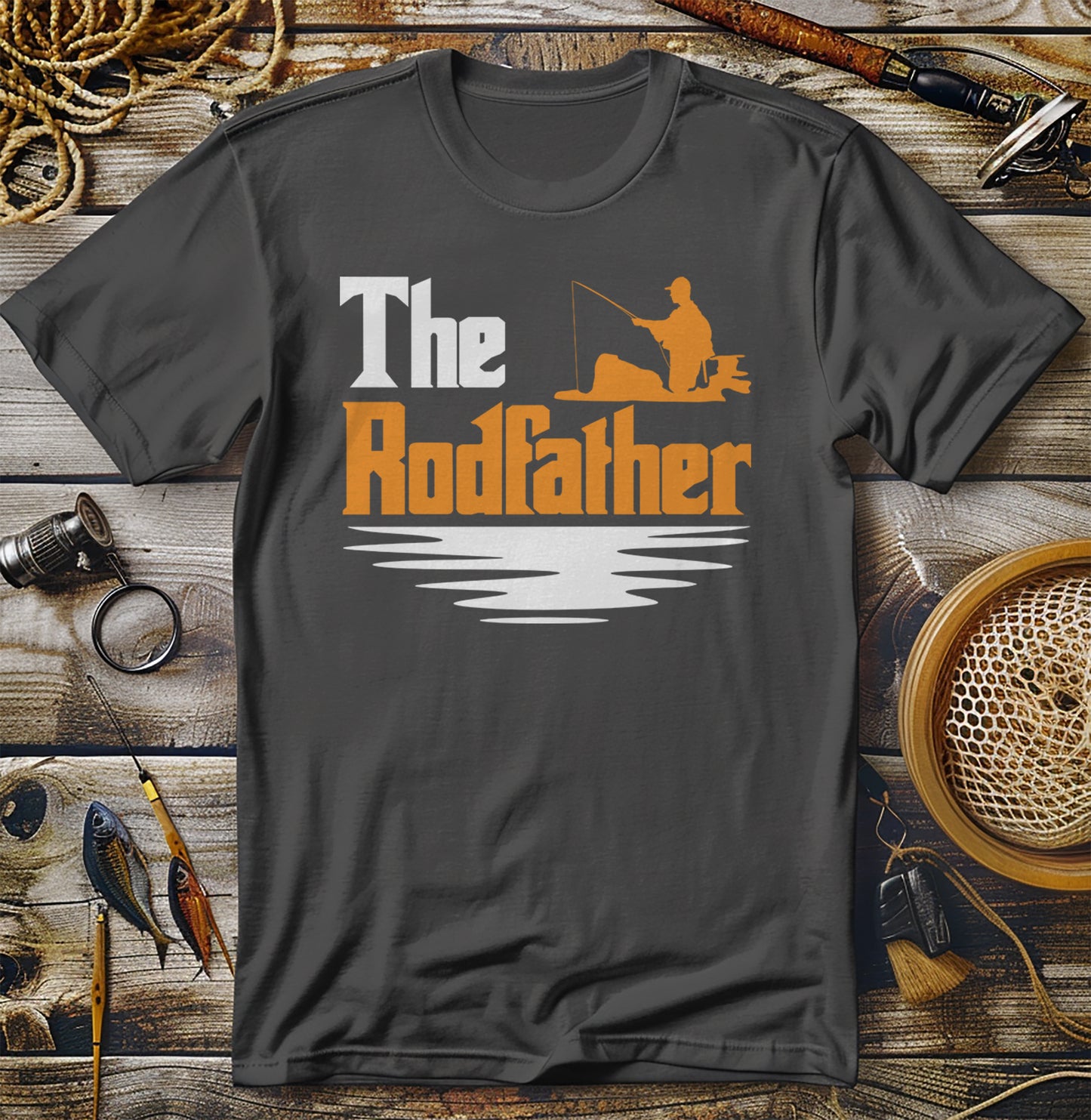 The Rod Father Fishing T-Shirt