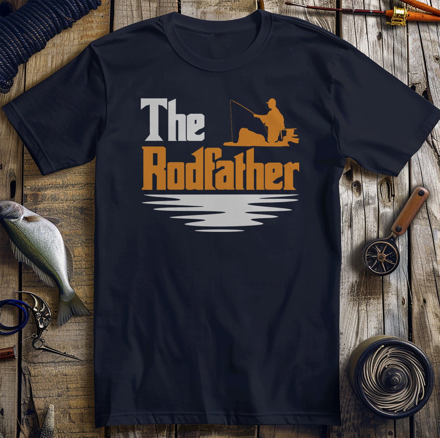 The Rod Father Fishing T-Shirt