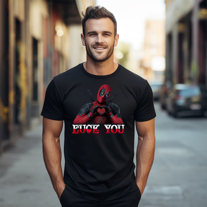 Deadpool Love F**K Funny Men's