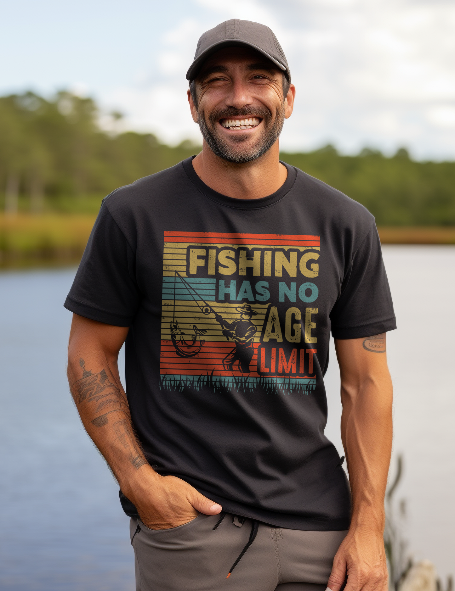 Fishing Has No Age Limit T-Shirt