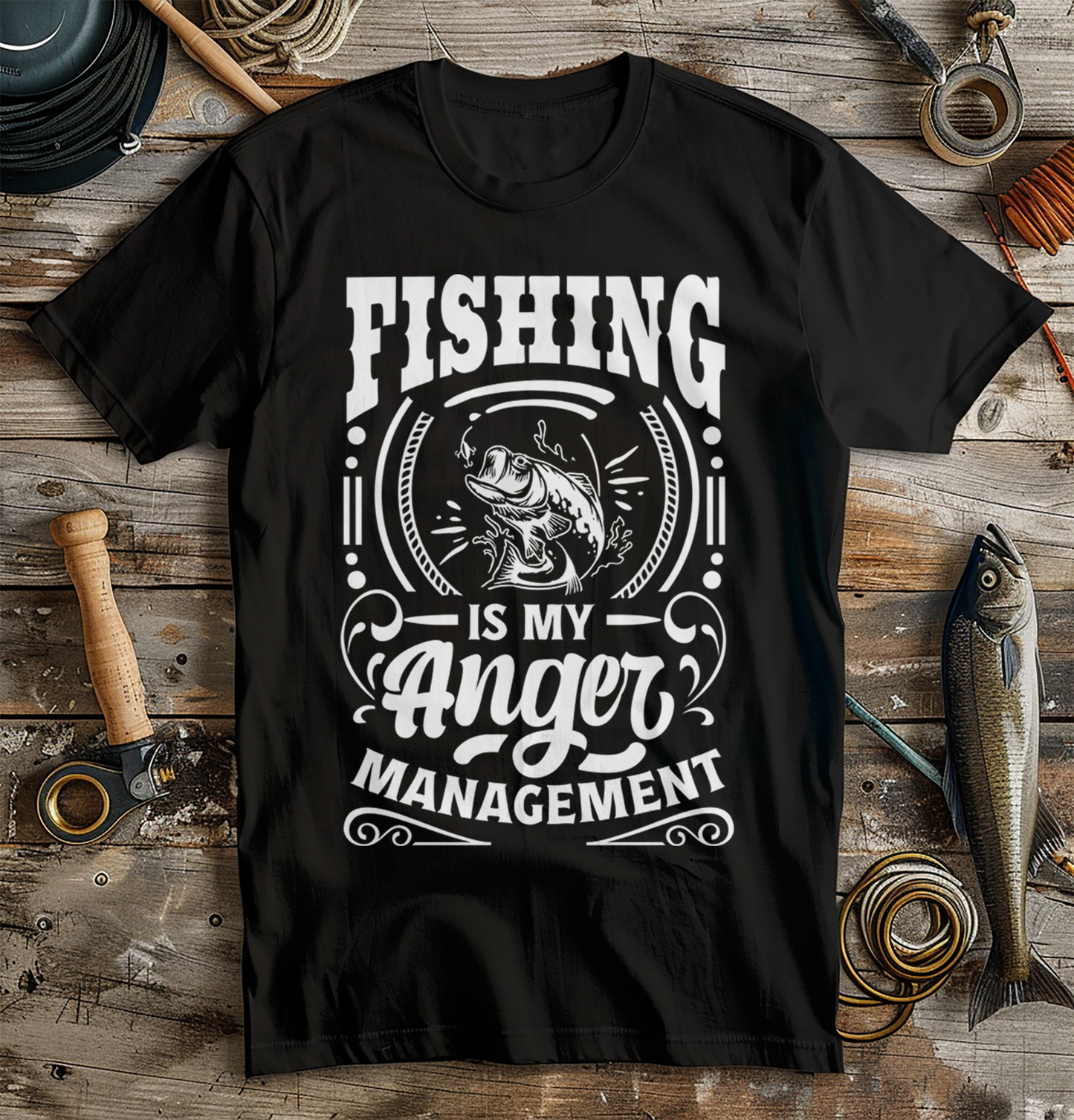 Fishing is my Anger Management T-Shirt