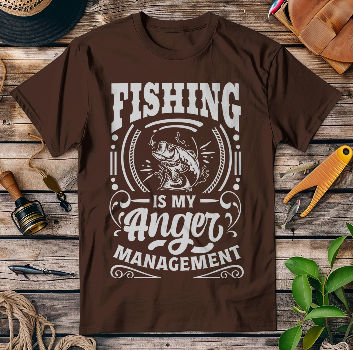 Fishing is my Anger Management T-Shirt