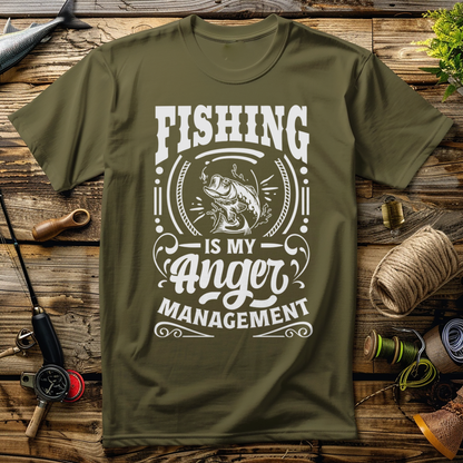 Fishing is my Anger Management T-Shirt