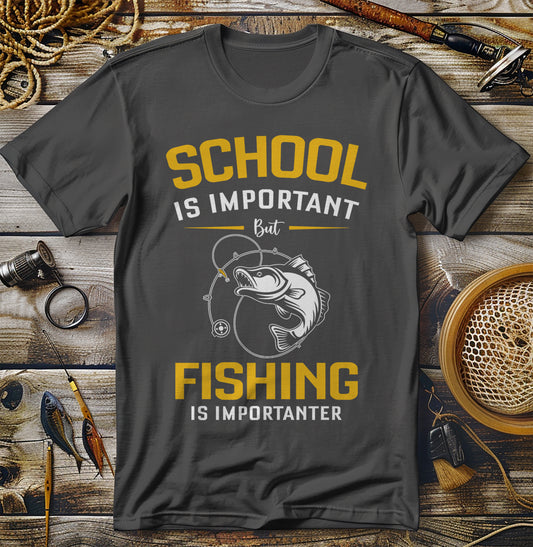 School vs. Fishing The Ultimate T-Shirt