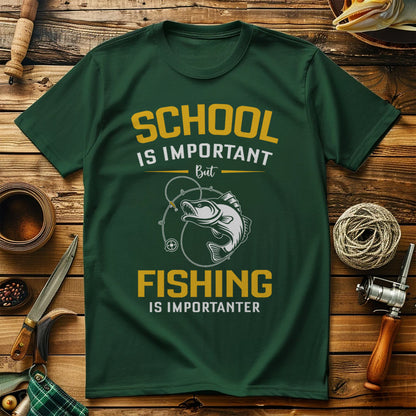 School vs. Fishing The Ultimate T-Shirt