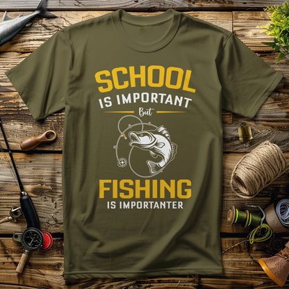 School vs. Fishing The Ultimate T-Shirt