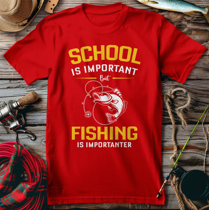 School vs. Fishing The Ultimate T-Shirt