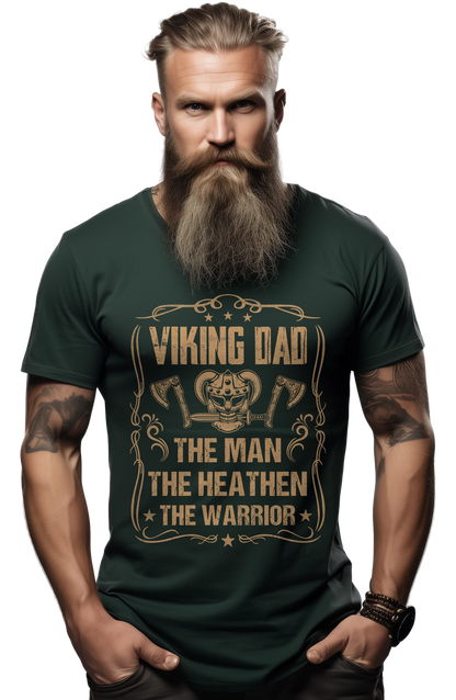 Viking Dad The Man Funny T-Shirt