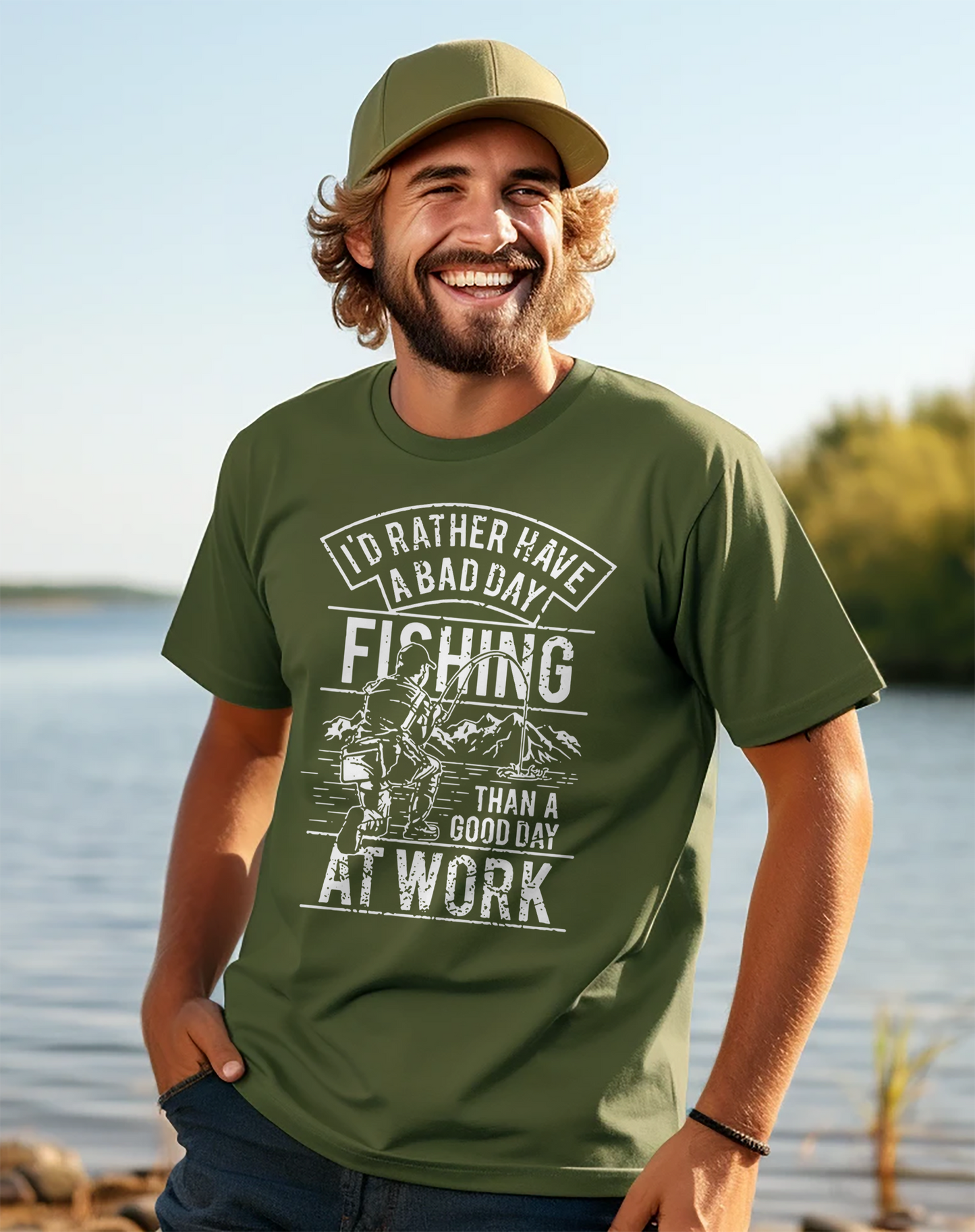 Bad Day Fishing Good Day T-Shirt