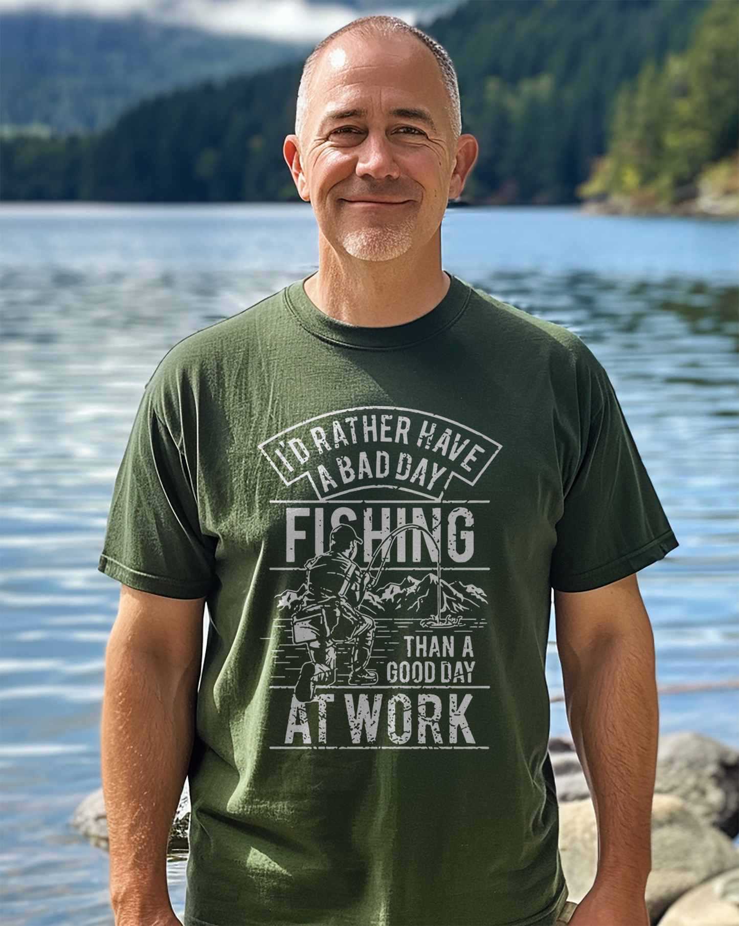 Bad Day Fishing Good Day T-Shirt